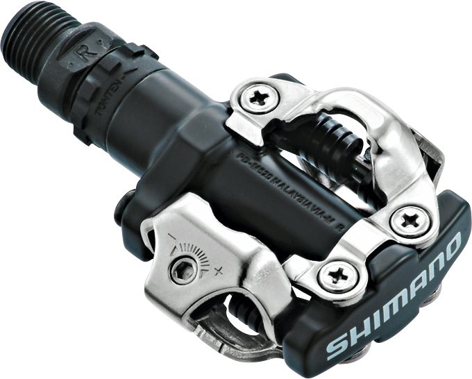 Shimano PD-M520 SPD zarážky SM-SH51 čierne Pedále