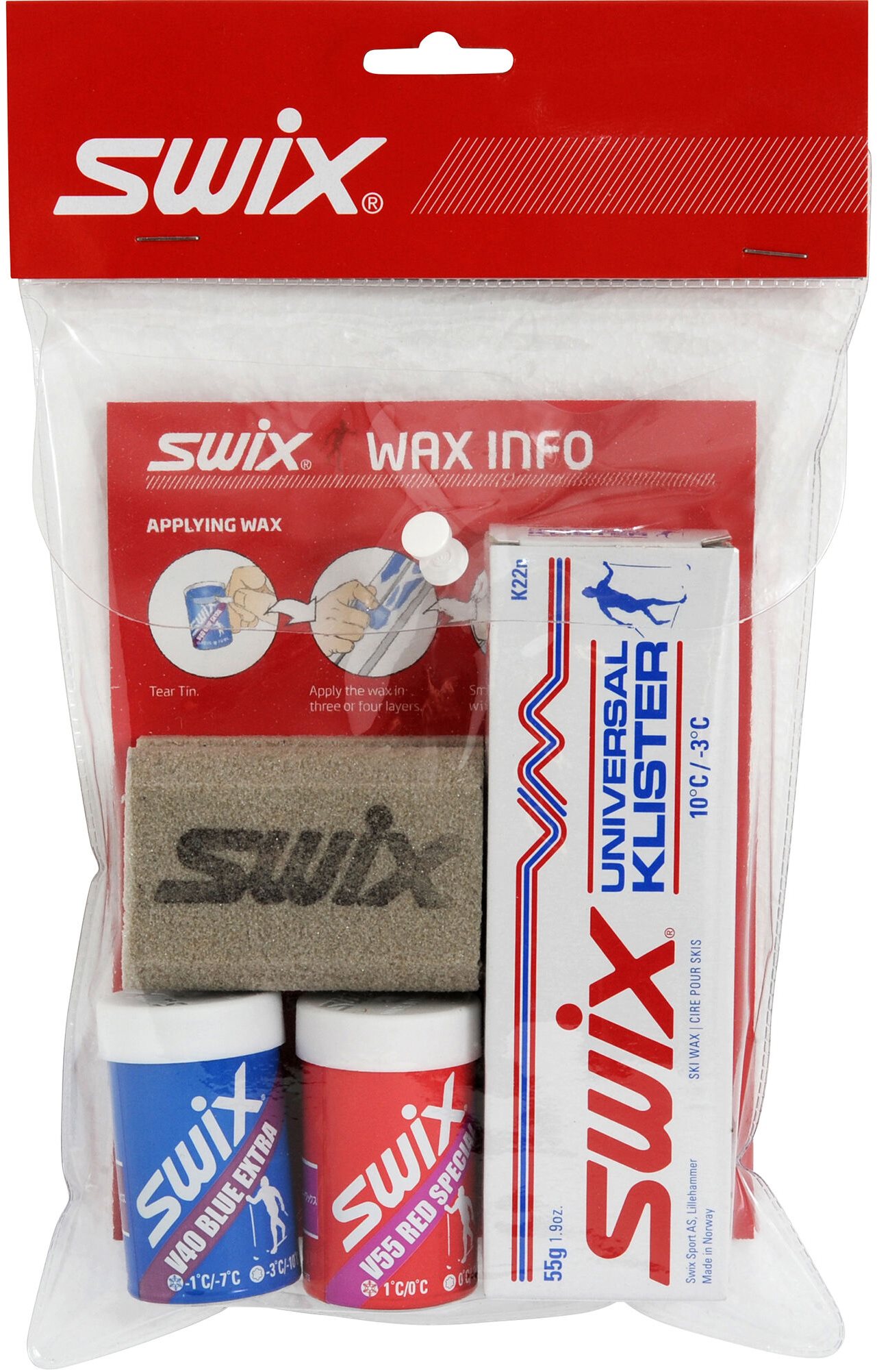 Swix sada voskov P0027 Lyžiarsky vosk
