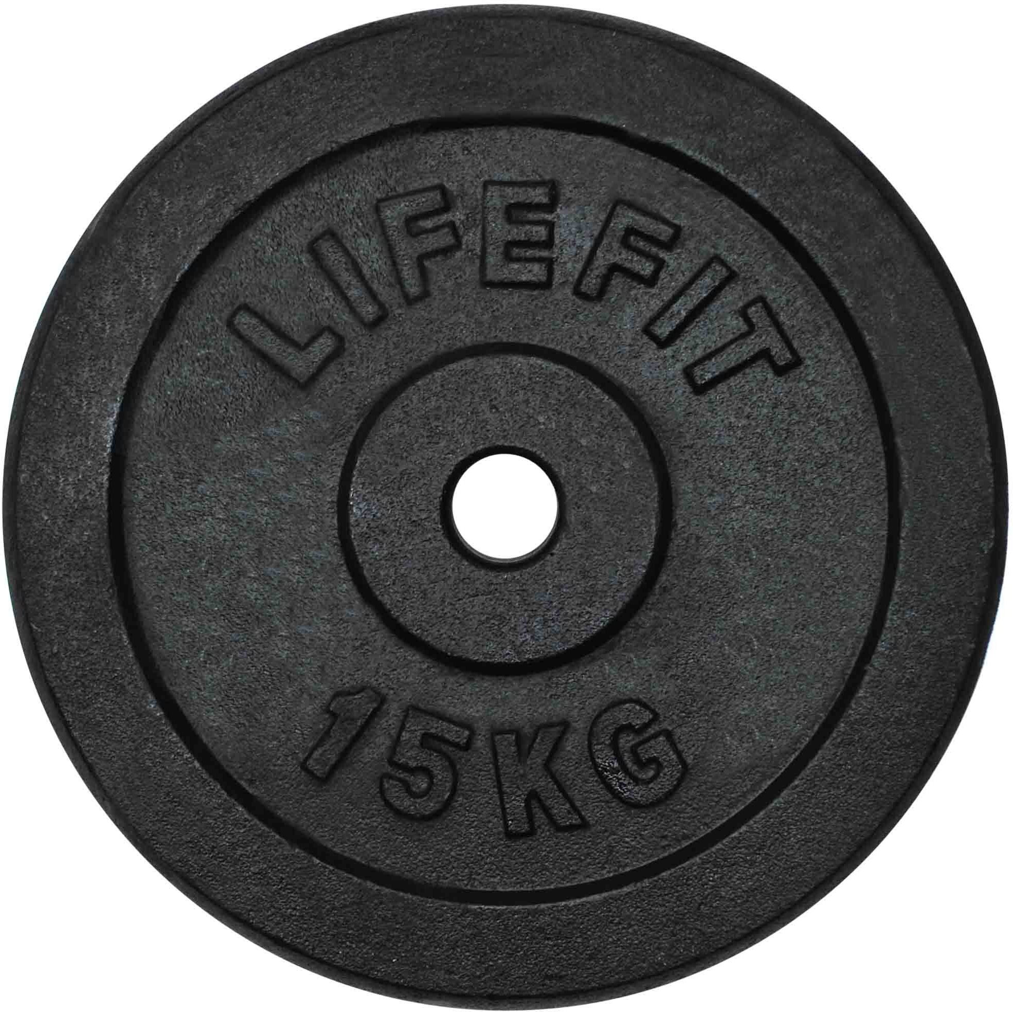 Kotouč Lifefit 15 kg / tyč 30 mm Závaží na činky
