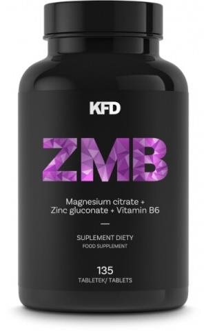ZMB Magnesium citrát + zinek glukonát + vitamín B6 135 tablet KFD...