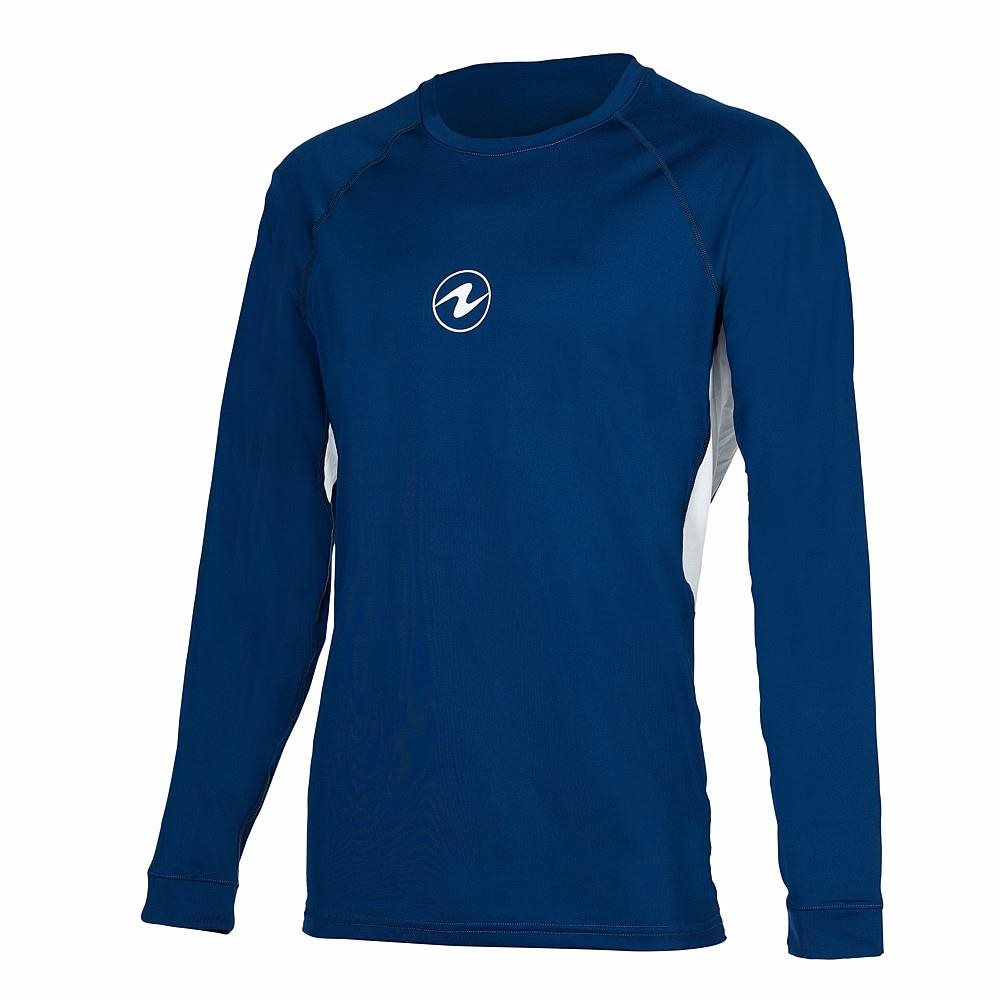 Aqua Lung Pánské lycrové triko Loose Fit, modrá/bílá, dlouhý rukáv,...