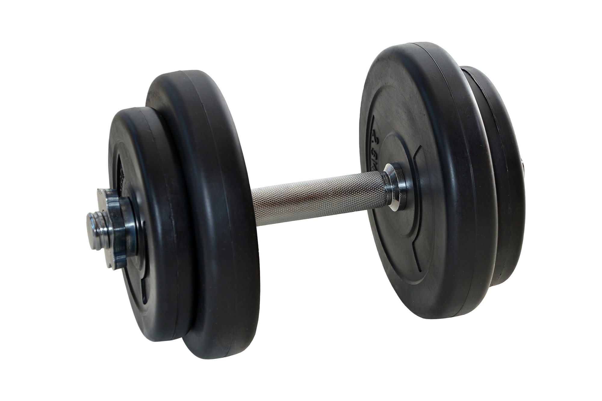 FitnessLine Jednoruční nakládací činka - 10 kg Činka