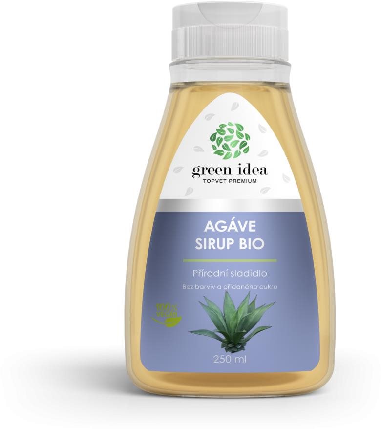 GREEN IDEA Agáve sirup BIO 250 ml Doplněk stravy