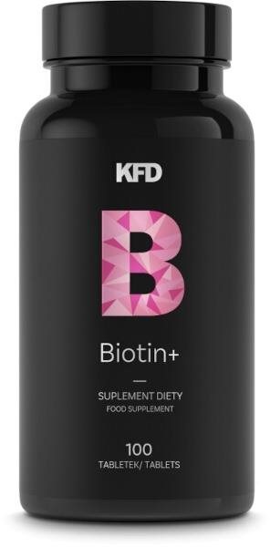 BIOTIN+ 100 TABLET KFD Vitamín B