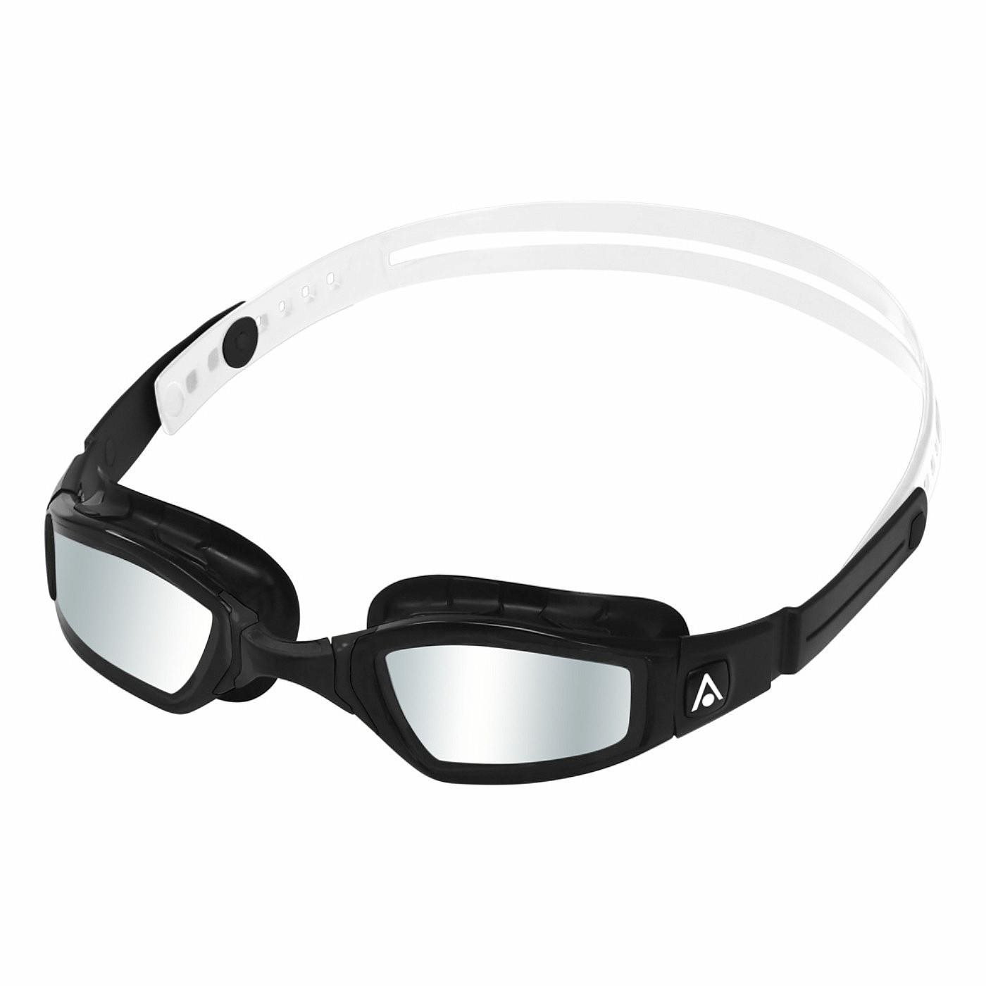 Plavecké okuliare Michael Phelps NINJA SILVER titánové zrkadlové...