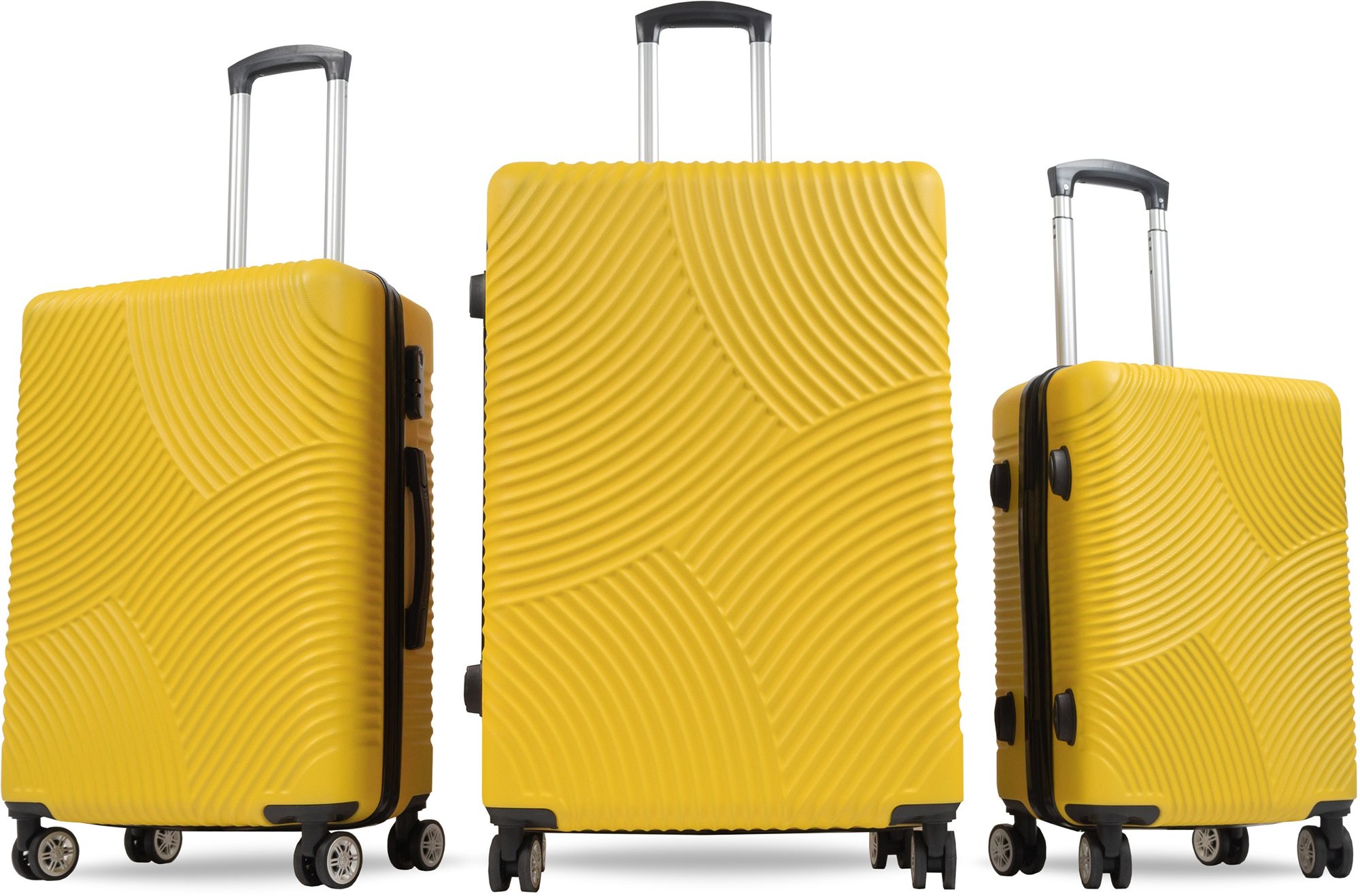 Aga Travel Súprava cestovných kufrov MR4654 Svetlo oranžová Sada...