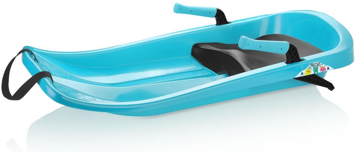 FLASH plastový bob 05,A2032 , azurový Boby