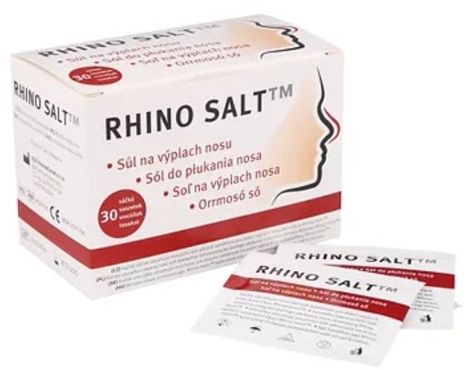 Rhino Salt sůl na výplach nosu, 30 sáčků Zdravotnícky prostriedok