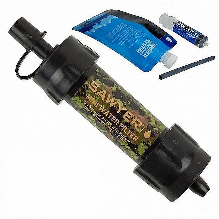 Sawyer Mini Filter – camo Cestovný filter na vodu