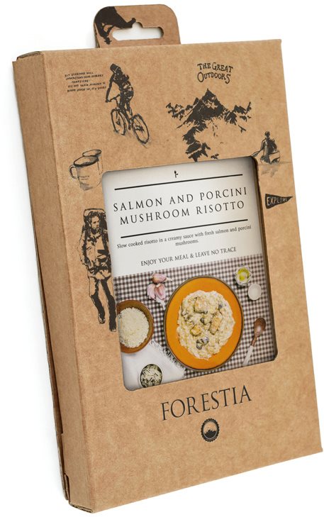 Forestia - Rizoto s lososem a houbami Hotové jídlo