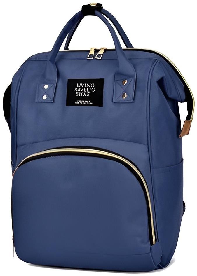 Kruzzel 8912 Dámsky mestský batoh 30 l, 2 v 1, modrý Mestský batoh