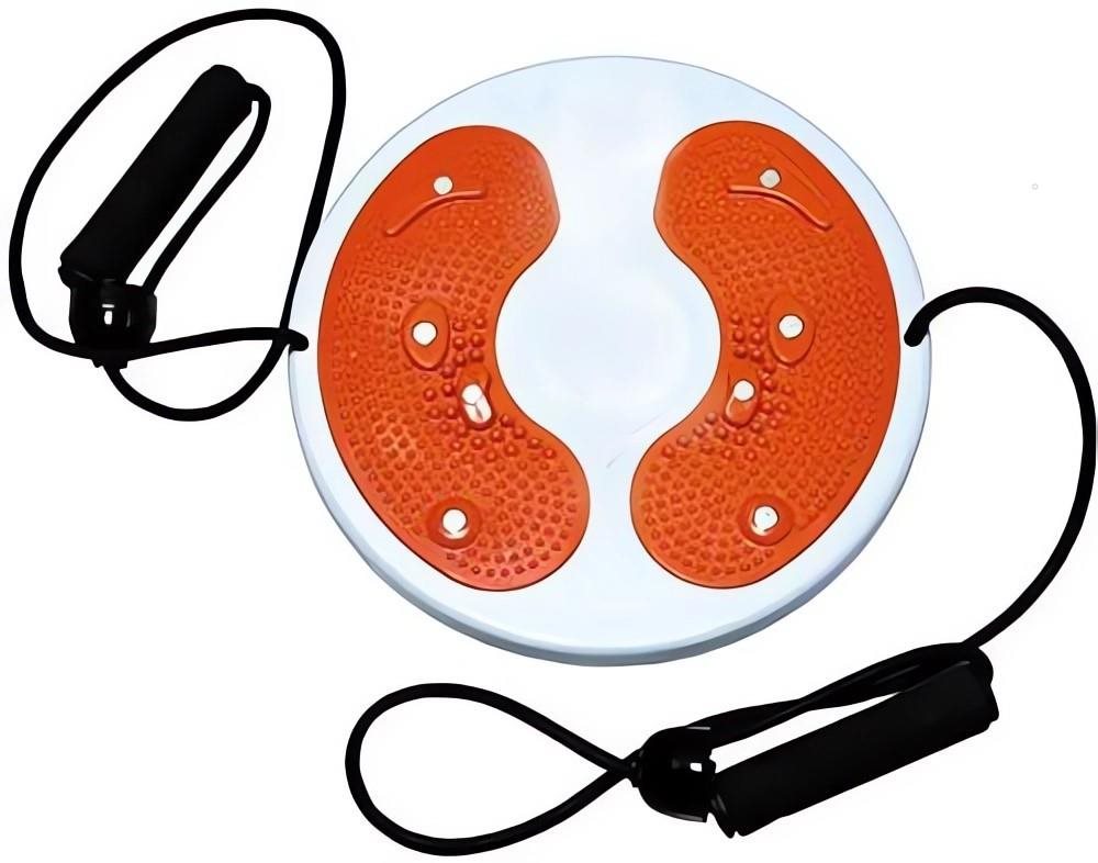 Verk 14177_P Rotačný disk Twister + laná, oranžový Rotačný disk