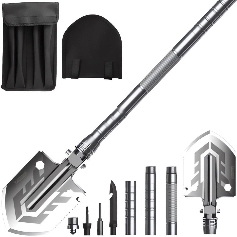 Trizand 22640 Poľná skladacia lopatka 16 v 1, 67 cm Multitool