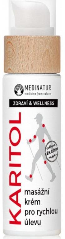 Medinatur Karitol 50 ml , masážní krém na bolest zad, kloubů a...