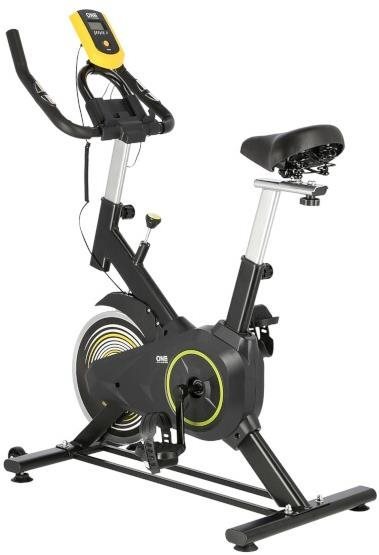 SW2501 Cyklotrenažér One Fitness žlutý Spinningové kolo