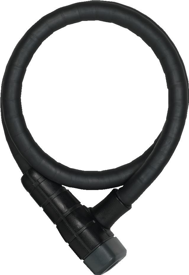 ABUS 6615K/85/15 black Microflex Kerékpár zár