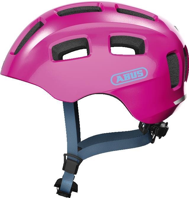 ABUS Youn-I 2.0 sparkling pink M Prilba na bicykel