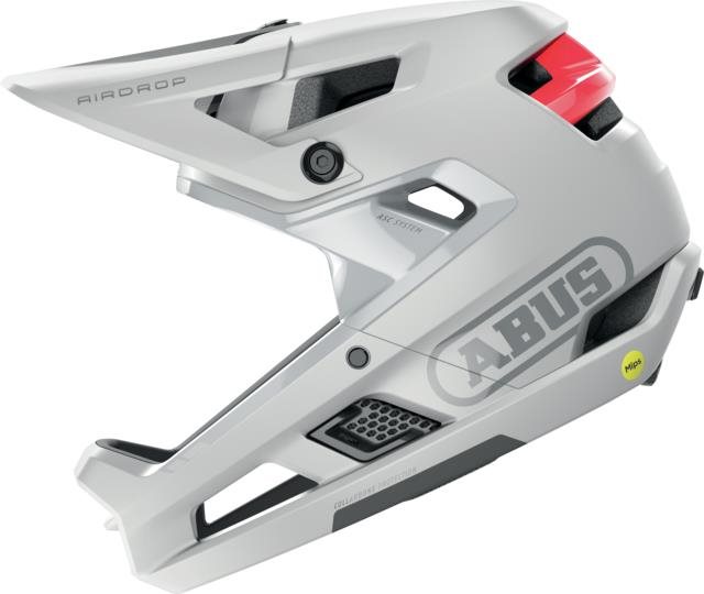 ABUS AirDrop MIPS polar white S/M Prilba na bicykel