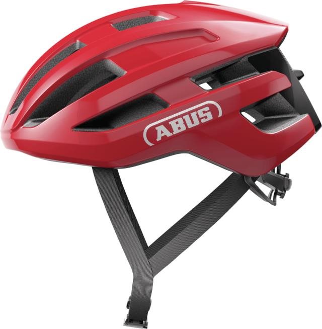 ABUS PowerDome blaze red L Prilba na bicykel