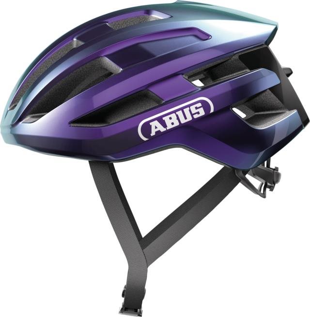ABUS PowerDome flip flop purple L Prilba na bicykel