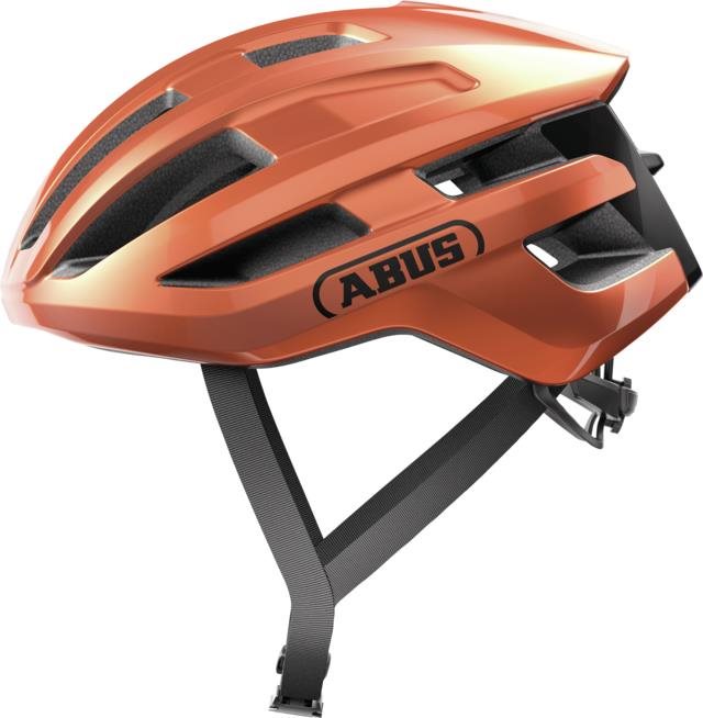 ABUS PowerDome goldfish orange L Prilba na bicykel