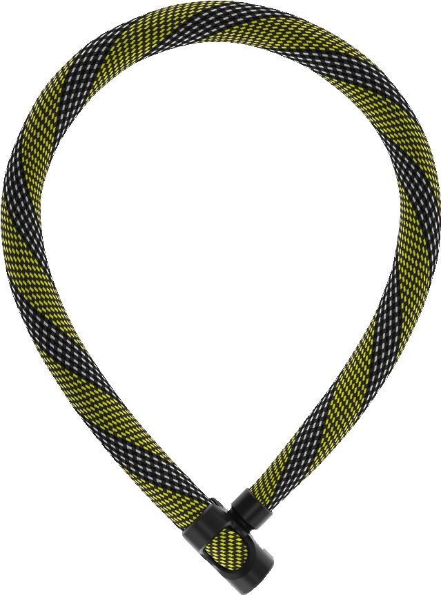 ABUS 7210/110 racing yellow IvyTex Zámok na bicykel