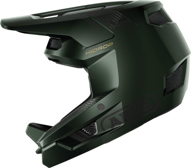 ABUS HiDrop moss green L Prilba na bicykel