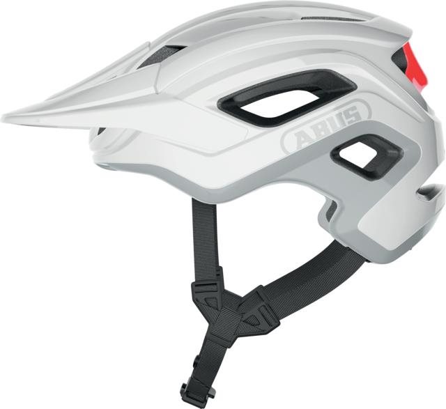 ABUS Cliffhanger shiny white M Prilba na bicykel