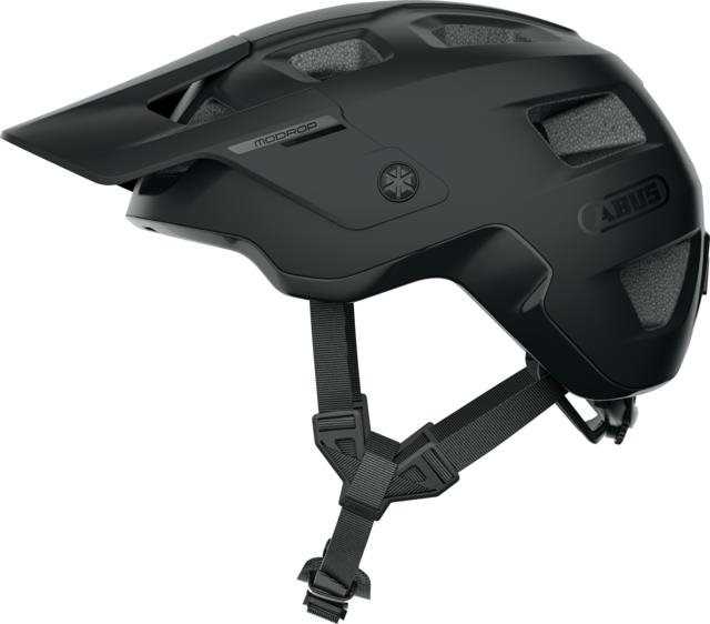 ABUS MoDrop velvet black L Kerékpáros sisak