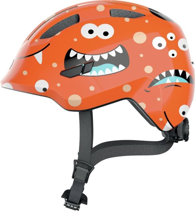 ABUS Smiley 3.0 orange monster M Prilba na bicykel