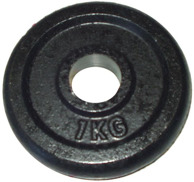 Acra závažie na činky 30 mm 1 kg Kotúč na činky