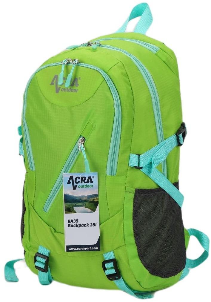 Acra BackPack zelený 35 l Športový batoh