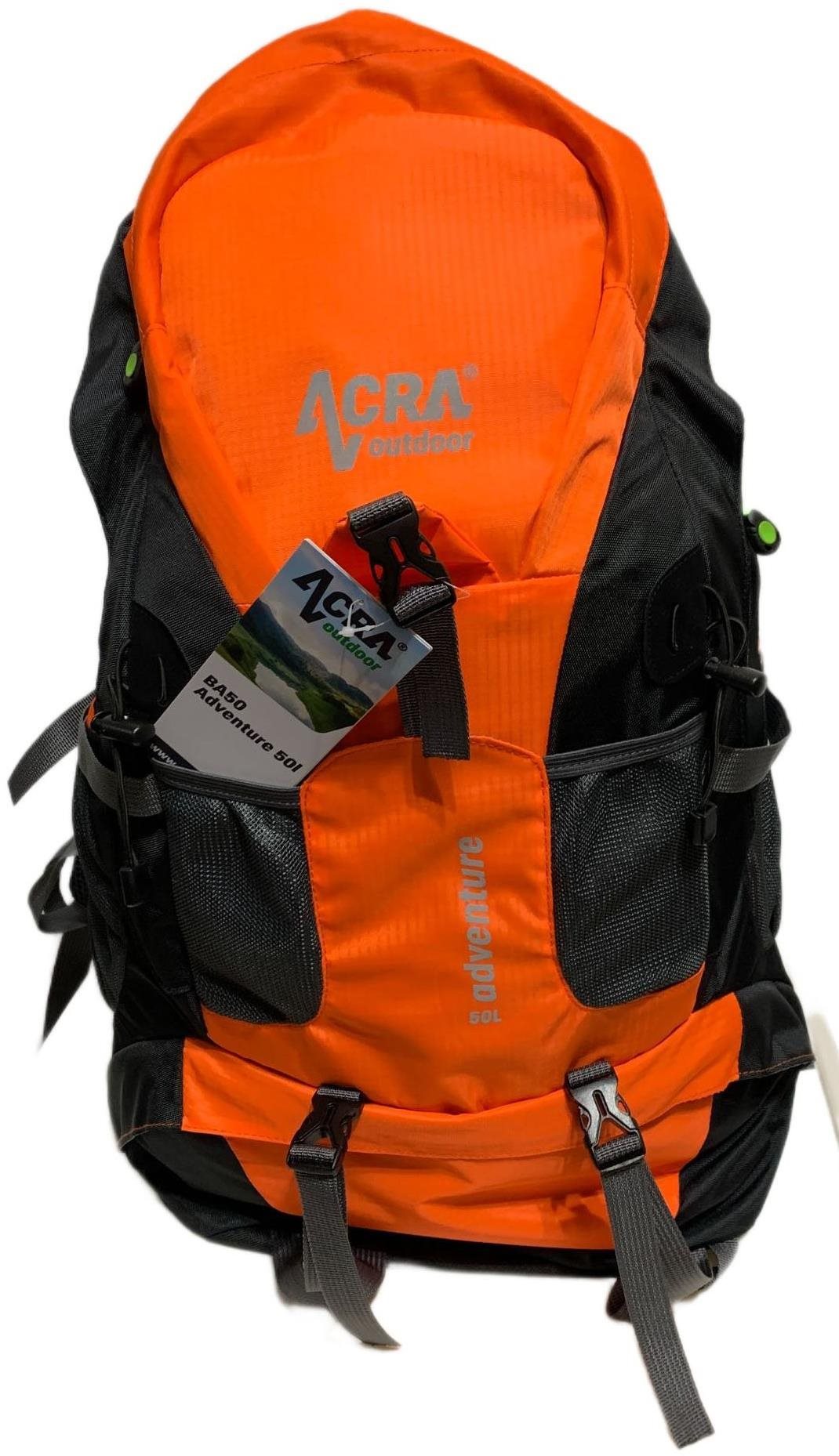 Acra Adventure narancssárga 50 l Túrahátizsák