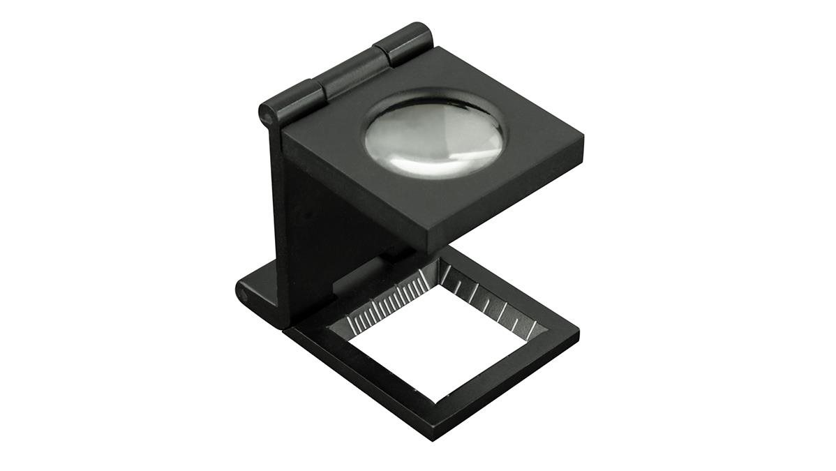 Konus lupa 25 × 25 mm Linen Tester 5× Lupa