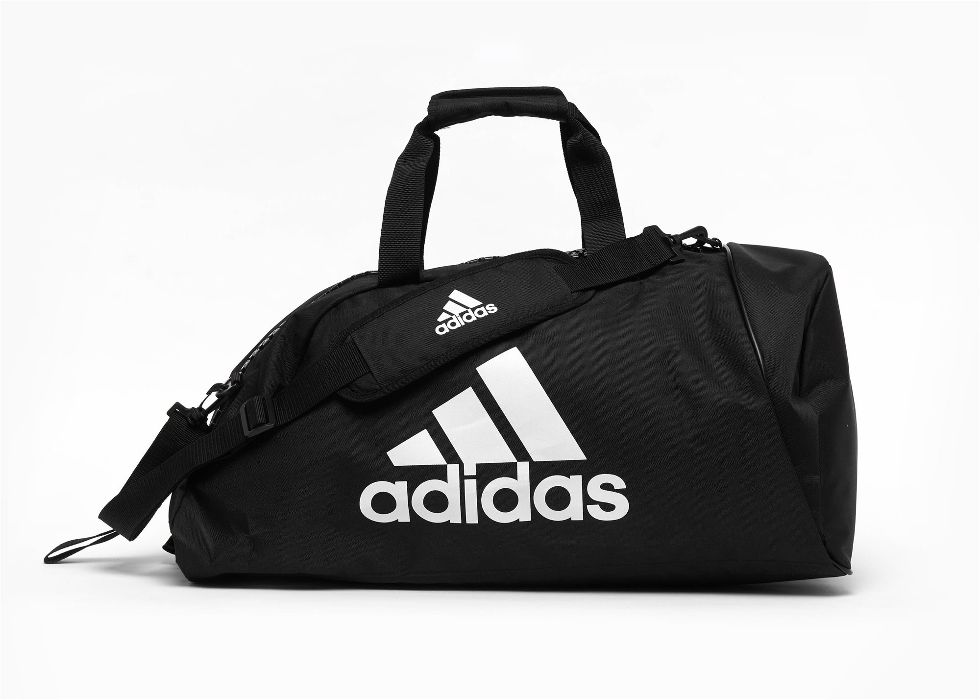 ADIDAS taška  2 in 1 Big Zip, biela M Športová taška