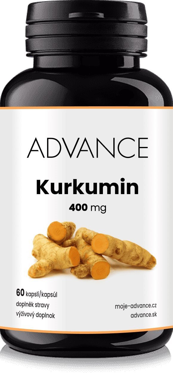 ADVANCE Kurkumin 60 kapsúl (extrakt 95 % kurkuminoidov) Kurkumín