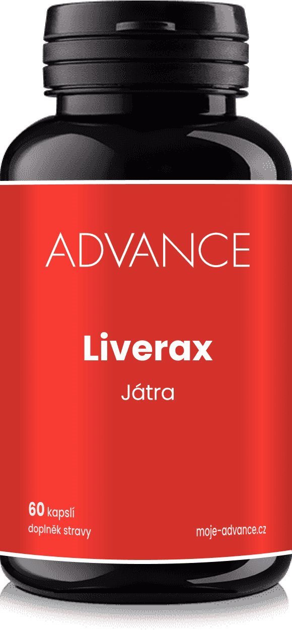 ADVANCE Liverax 60 kapsúl (pestrec s 80 % silimarínu) Pestrec...