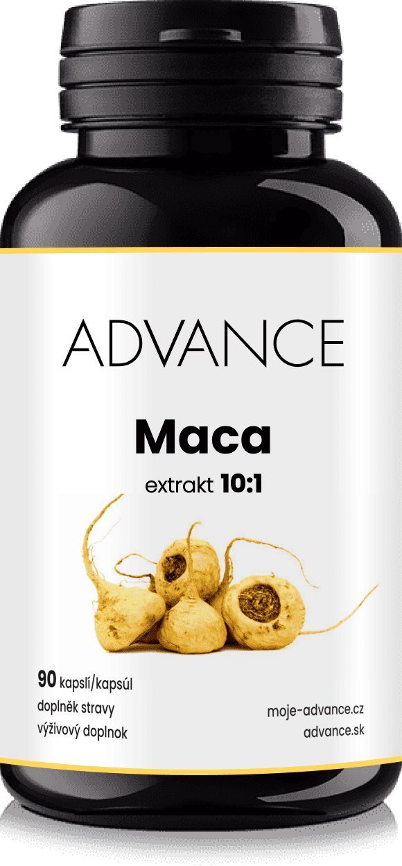 ADVANCE Maca 90 kapsúl - extrakt z koreňa 10:1 Maca