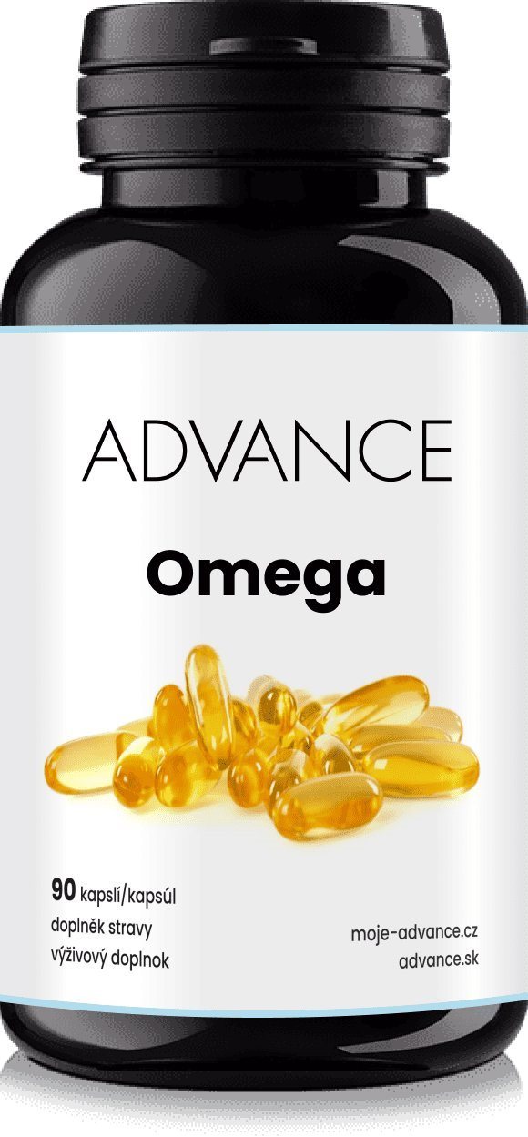 ADVANCE Omega 90 kapsúl (Švajčiarsko) Omega-3