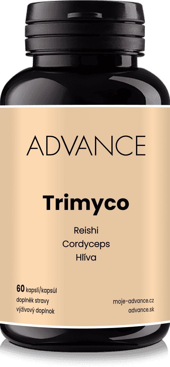 ADVANCE Trimyco 60 kapslí (cordyceps extrakt 4:1) Doplněk stravy