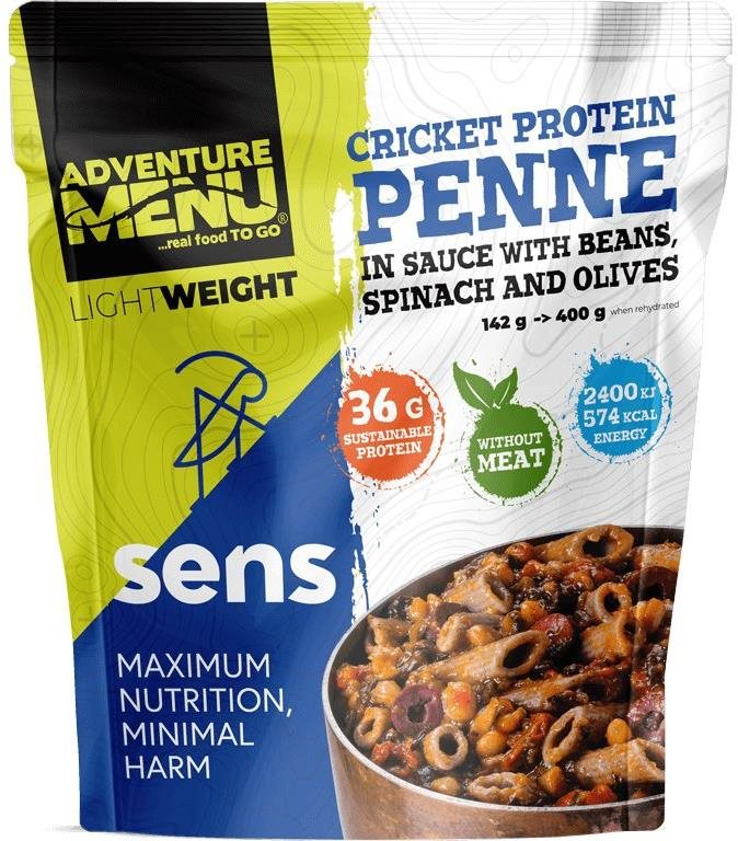 Adventure Menu / SENS - LightWeight Cvrččí proteinové penne v...
