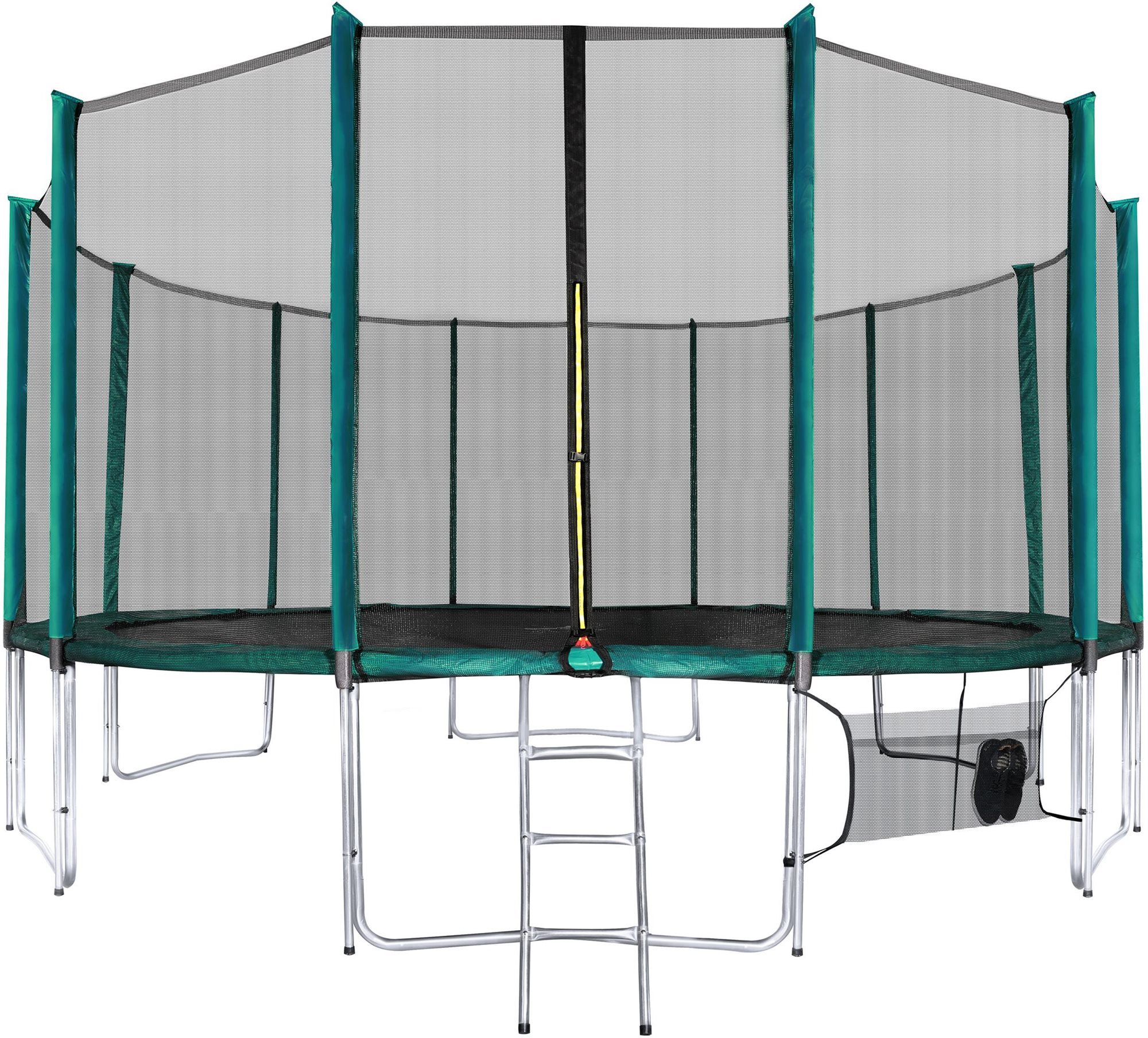 Aga SPORT PRO Trampolína 400 cm Dark Green + ochranná sieť  +...