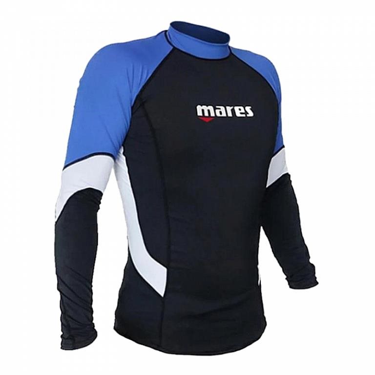 Mares Pánské lycrové triko RASHGUARD, dlouhý rukáv 2XL Lycrové...