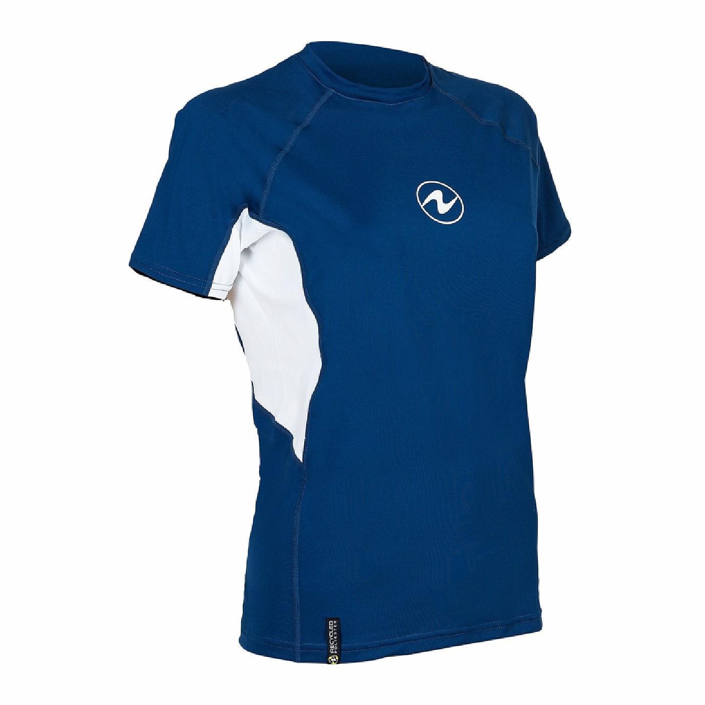 Aqua Lung Dámské lycrové triko LOOSE FIT kr. ruk. XS modrá/bílá...