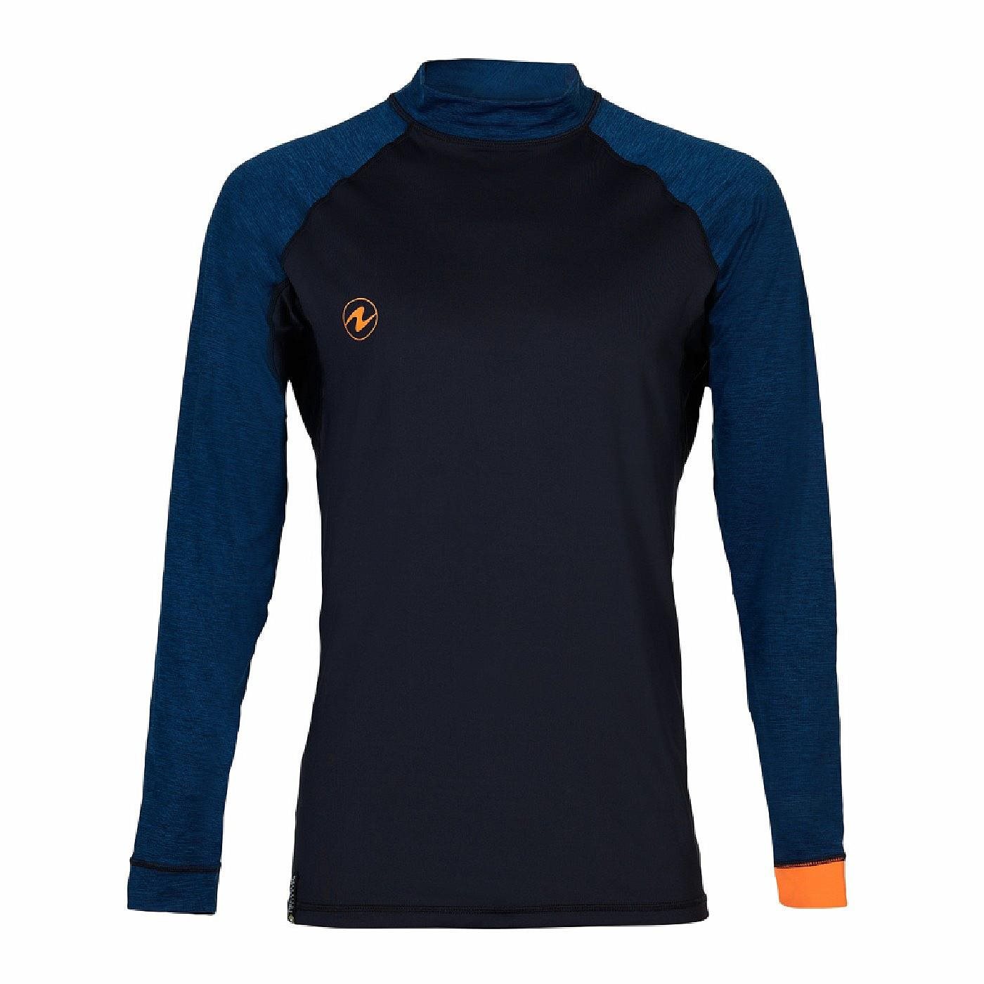 Aqua Lung Pánske lycrové tričko SLIM FIT dlhé rukávy L čierna/modrá...