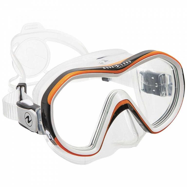 Aqua Lung REVEAL X1, transparentná/oranžová Potápačské okuliare