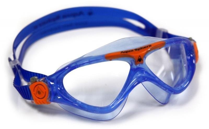 Aquasphere Vista Junior, svetlo modrá/oranžová, číry zorník...