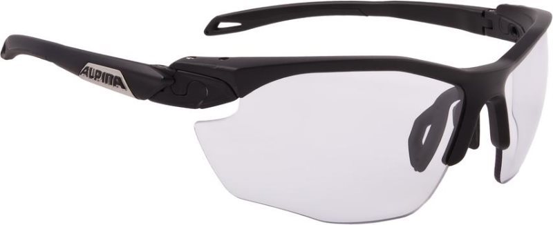 Alpina Twist Five HR VL+ black matt/black Cyklistické okuliare
