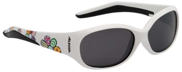 Alpina Flexxy Kids white flower Cyklistické okuliare