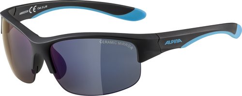 Alpina Flexxy Youth HR black matt-blue Cyklistické okuliare